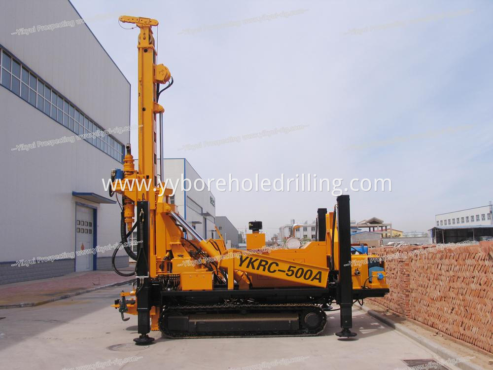 Ykrc 500a 250m Reverse Circulation Dth Crawler Drilling Rig 7 Jpg